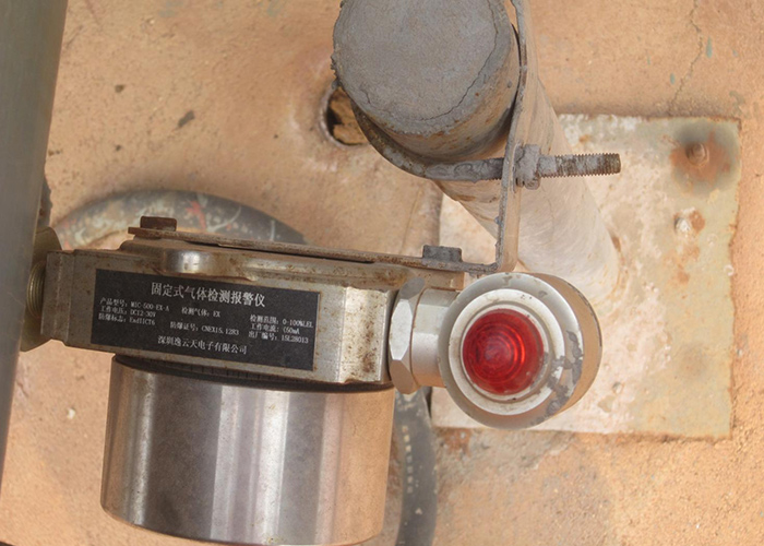 中海港務(wù)某?；反a頭可燃、硫化氫探測(cè)系統(tǒng)
